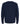 Rear View of Navy Unisex Crewneck Fleece - 3340