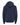 Rear View of Navy Youth Sponge Fleece Hoodie - 3719Y