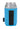 Rear View of Neon Blue Koozie® Magnetic RPET  Can Cooler