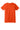 Rear View of Orange Gildan Women's Ultra Cotton 100% US Cotton T-Shirt. 2000L plain