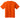 Rear View of Orange Gildan - Youth Heavy Cotton 100% Cotton T-Shirt. 5000B plain