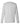 Rear View of Platinum Unisex Fusion ChromaSoft™ Performance Long Sleeve T-Shirt - CE111L