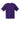 Rear View of Purple Gildan - Youth Ultra Cotton 100% US Cotton T-Shirt. 2000B plain