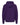Rear View of Purple Unisex Pullover Hoodie - 3320