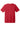 Rear View of Red Gildan 100% Ring Spun Cotton T-Shirt. 980 plain