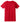 Rear View of Red Gildan Women's Ultra Cotton 100% US Cotton T-Shirt. 2000L plain