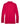 Rear View of Red Men's CrownLux Performance® Tall Plaited Long Sleeve Polo - DG20LT