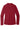 Rear View of Red Port Authority Women's Silk Touch Performance Long Sleeve Polo. L540LS plain