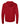 Rear View of Red Sponge Fleece Full-Zip Hoodie - 3739