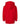Rear View of Red Toddler Pullover Fleece Hoodie - 3326