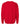 Rear View of Red Unisex Crewneck Fleece - 3340