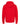 Rear View of Red Unisex Pullover Hoodie - 3320