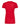 Rear View of Red Women's Deluxe Blend V-Neck T-Shirt - 3542