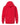 Rear View of Red Youth Fleece Pullover Hoodie - 3322