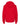 Rear View of Red Youth Sponge Fleece Hoodie - 3719Y