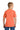 Rear View of RetHtCoral Jerzees Classics Youth Cotton T-Shirt 363Y plain