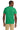Rear View of RetHtGreen Jerzees Classics Unisex Cotton T-Shirt 363M plain