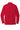 Rear View of Rich Red Port Authority Dry Zone UV Micro-Mesh Long Sleeve Polo K110LS plain