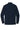 Rear View of River Blue Nvy Port Authority Dry Zone UV Micro-Mesh Long Sleeve Polo K110LS plain
