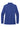 Rear View of Royal Port Authority Women's Silk Touch Long Sleeve Polo. L500LS plain