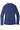 Rear View of Royal Port Authority Women's Silk Touch Performance Long Sleeve Polo. L540LS plain