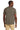 Rear View of Safari Jerzees Classics Unisex Cotton T-Shirt 363M plain