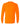 Rear View of Safety Orange Heavy Cotton™ Long Sleeve T-Shirt - 5400