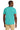 Rear View of ScubaBlue Jerzees Classics Unisex Cotton T-Shirt 363M plain