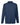 Rear View of Sport Dark Navy Men's Zone Performance Long Sleeve Polo - TT51L