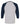 Rear View of Sport Grey/ Navy Raglan Three-Quarter Sleeve Baseball T-Shirt - 5540