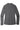 Rear View of Steel Grey Port Authority Women's Silk Touch Performance Long Sleeve Polo. L540LS plain