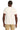 Rear View of SwtCrmHthr Jerzees Classics Unisex Cotton T-Shirt 363M plain