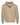 Rear View of Tan Heavyweight Fleece Hoodie - 9307