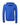 Rear View of True Royal Sponge Fleece Full-Zip Hoodie - 3739