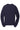 Rear View of TrueNavy Port & Co Beach Wash Garment-Dyed Crewneck Sweatshirt PC098 plain