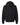 Rear View of Vintage Black 10 oz. Heavyweight Hoodie - 4719