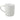 Rear View of White Bronx 12oz Ceramic Mug plain