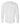 Rear View of White DryBlend® 50/50 Long Sleeve T-Shirt - 8400