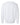 Rear View of White Garment-Dyed Lightweight Fleece Crewneck Sweatshirt - 1466
