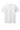 Rear View of White Gildan Tall 100% US Cotton T-Shirt 2000T plain