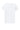 Rear View of White Gildan Women's Heavy Cotton 100% Cotton T-Shirt. 5000L plain