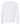 Rear View of White Icon Lightweight Loopback Terry Crewneck Sweatshirt - SS1000C