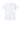 Rear View of White Jerzees Classics Youth Cotton T-Shirt 363Y plain