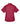Rear View of Wine Women's Easy Blend™ Short Sleeve Twill Dress Shirt with Stain-Release - M500SW