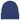 RECYCLED ROYAL BLUE Patch rPET Knit Beanie With Cuff plain grouped