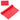 Red 6" x 6" 220GSM Microfiber Cleaning Cloth in Clear PVC Case plain