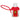 Red Caddy Strap 1 oz Alcohol Free Hand Sanitizer