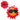 Red Cool Sun Stress Reliever