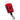 Red Cozy Clip 1 oz Moisture Bead Hand Sanitizer