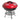Red Cuisinart Outdoors® 14" Charcoal Grill